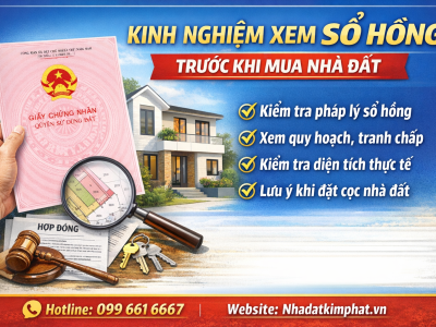🏠 Kinh Nghiệm Xem Sổ Hồng Trước Khi Mua Nhà Đất