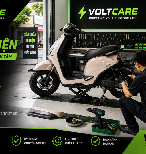 DỊCH VỤ SỬA CHỮA XE MÁY ĐIỆN TOÀN DIỆN TẠI VOLTCARE