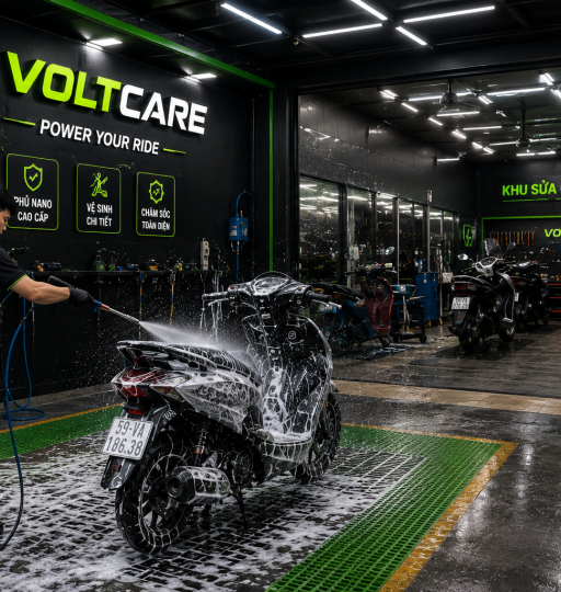 Dịch Vụ Rửa Xe Chuyên Nghiệp Tại VOLTCARE
