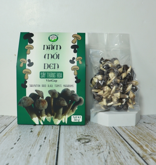 Nấm Mối Đen Sấy Thăng Hoa 