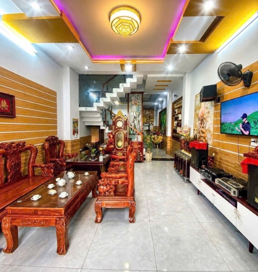 Bán nhà Quận 12 diện tích 63m², 4 tầng, đường 12m, giá 7,19 tỷ