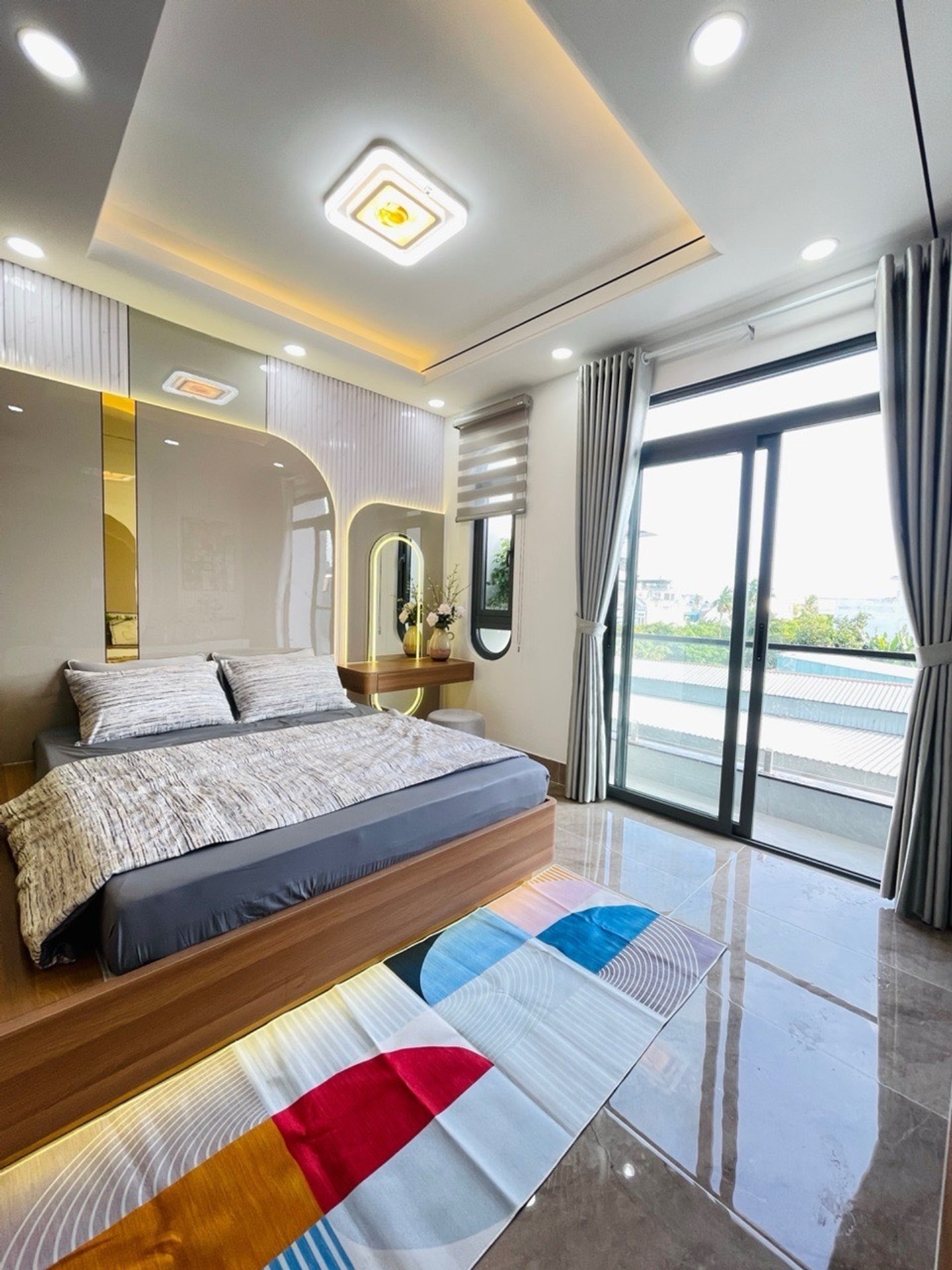 Nhà mới 5 tầng Quận 12 – Hẻm xe tải 6m, khu phân lô, giá 6,42 tỷ
