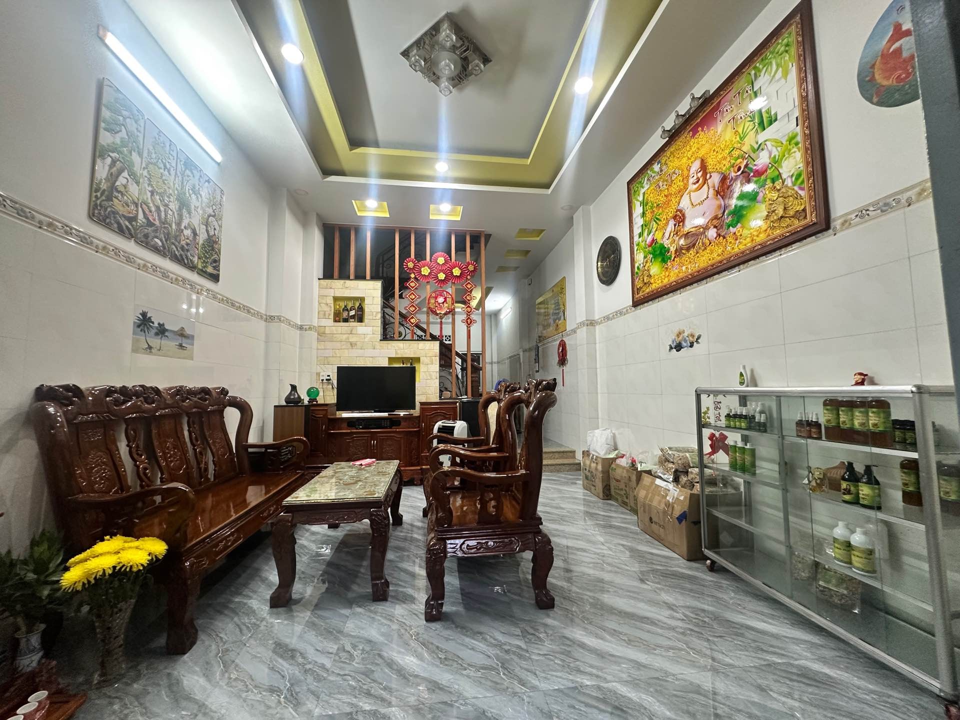Bán nhà 4 tầng đường Phạm Văn Chiêu, phường An Hội Tây, 46,4/56 m², giá 8,2 tỷ